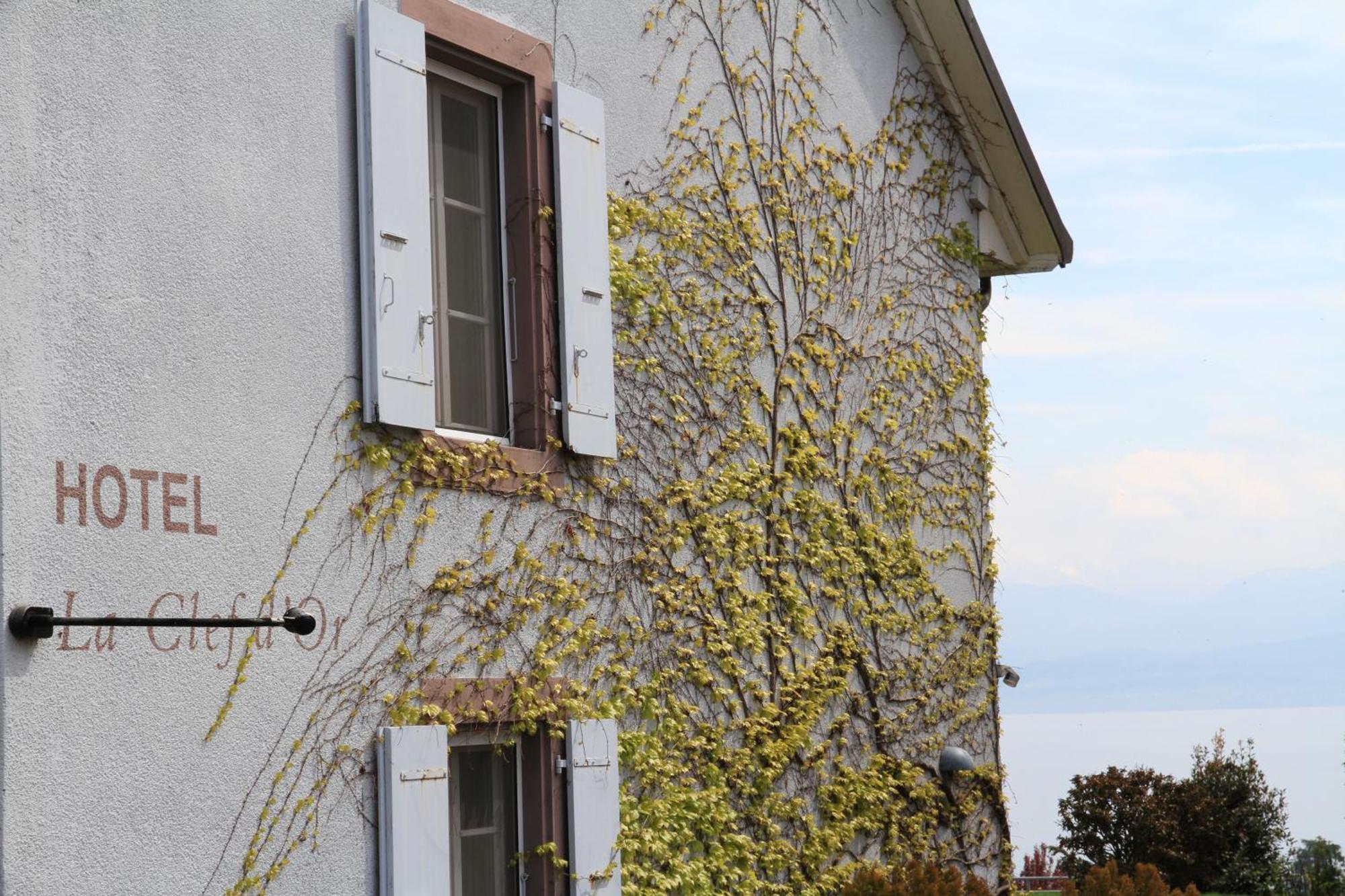 La Clef D'Or Auberge Communale Bursinel Exterior foto