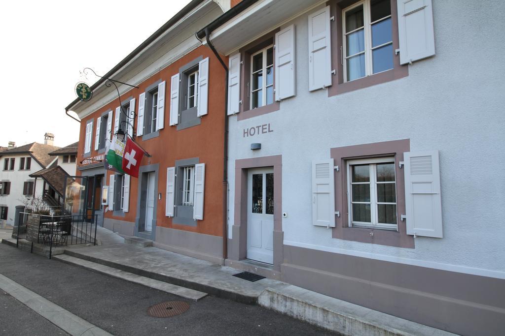 La Clef D'Or Auberge Communale Bursinel Exterior foto